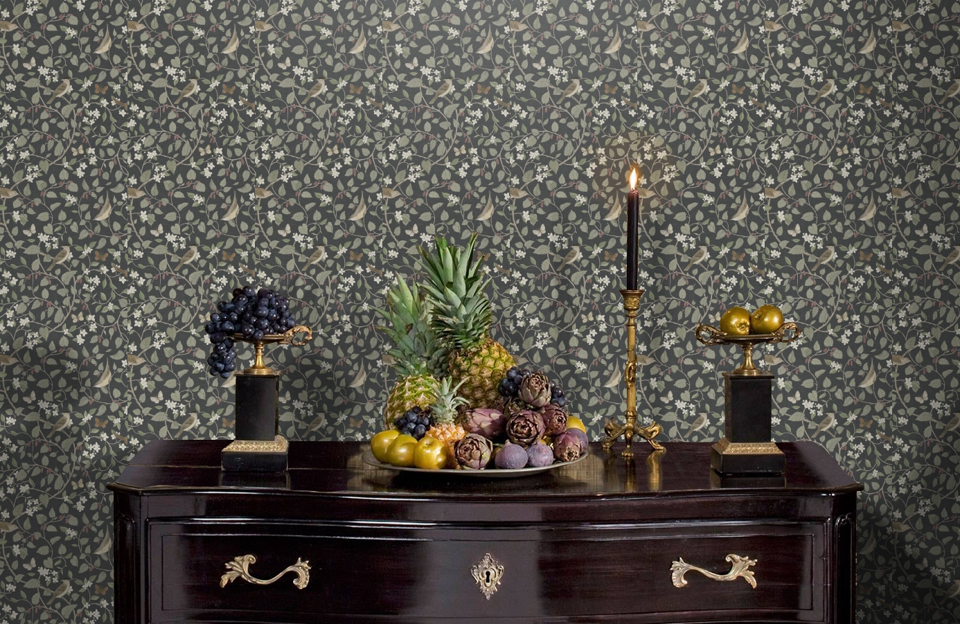 Обои 2057 фото в интерьере гостиной