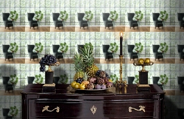 Обои ERG-01 фото в интерьере гостиной превью