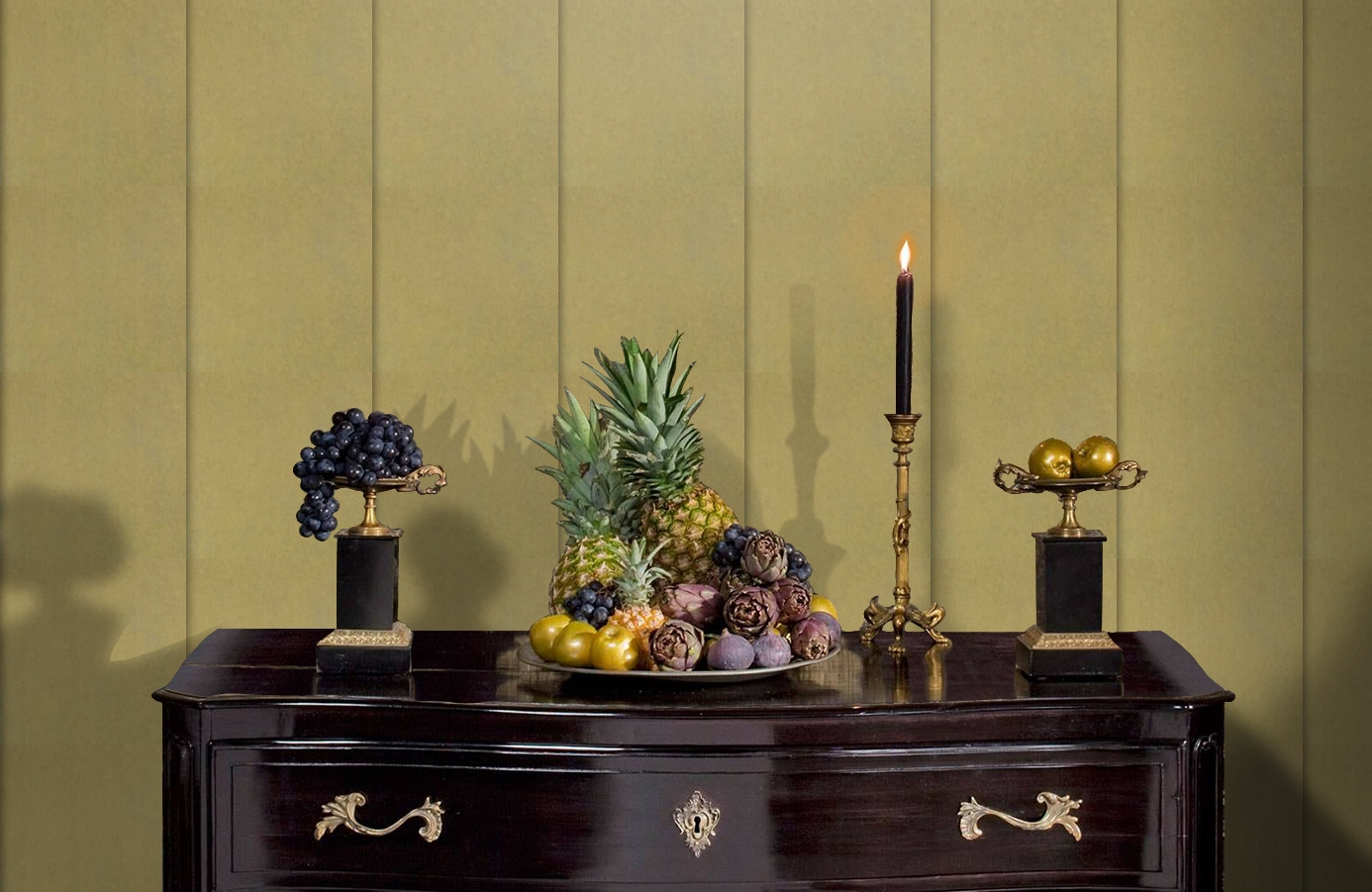 Обои 46012 фото в интерьере гостиной