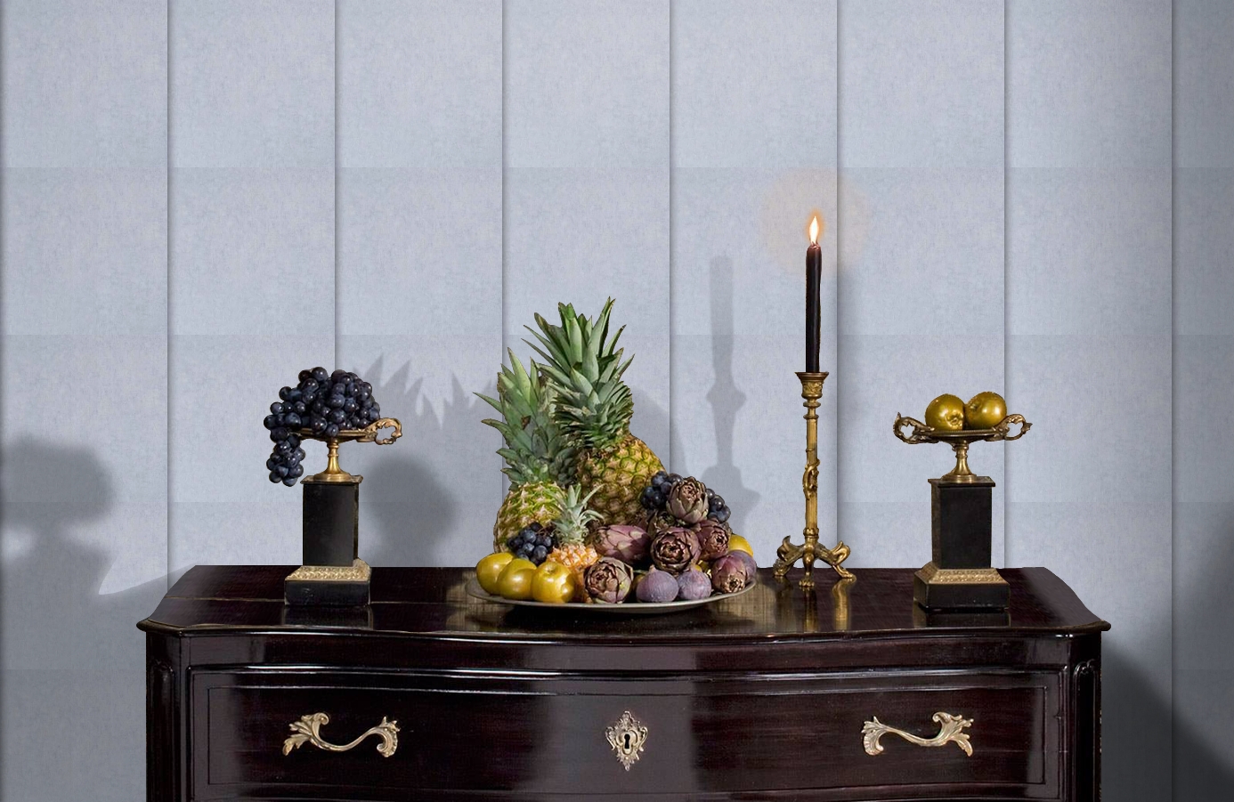 Обои 48447 фото в интерьере гостиной