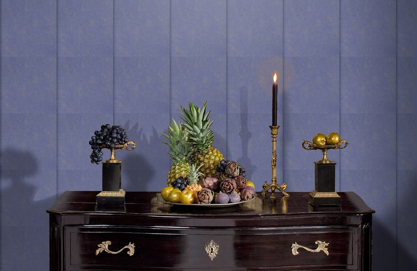 Обои 48457 фото в интерьере гостиной