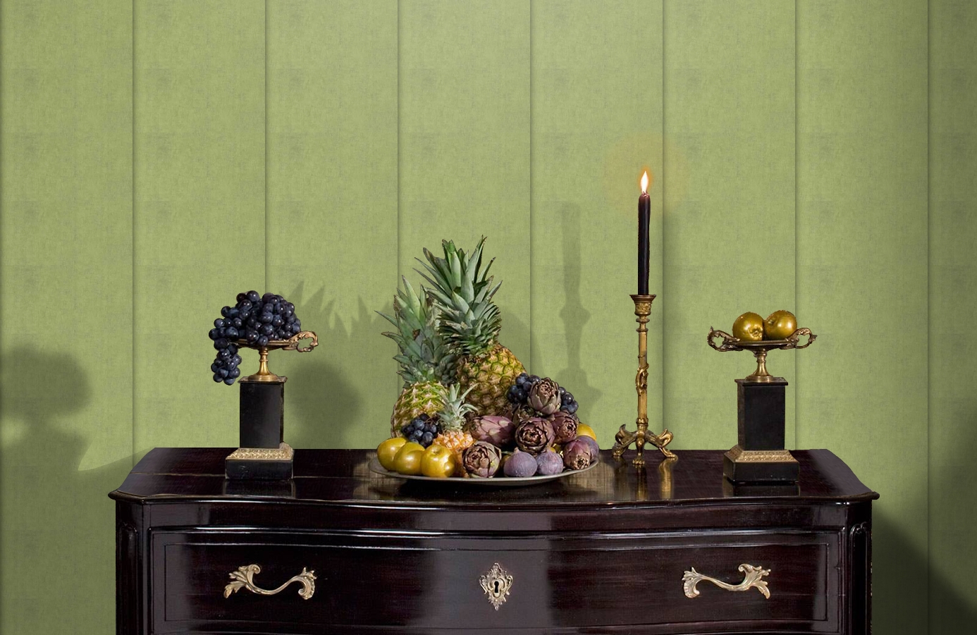 Обои 48464 фото в интерьере гостиной