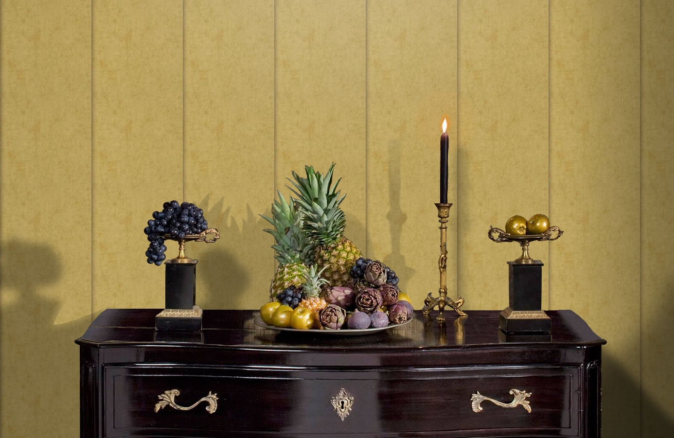 Обои 48469 фото в интерьере гостиной