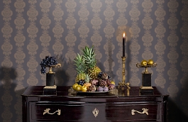 Обои 94/1002 фото в интерьере гостиной превью