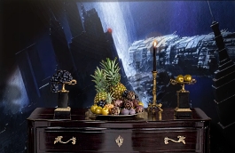 Обои 1420 lev5 811 фото в интерьере гостиной превью