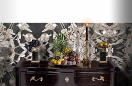 Обои 1558 lev6 811 фото в интерьере гостиной превью