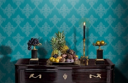 Обои 615702 фото в интерьере гостиной превью