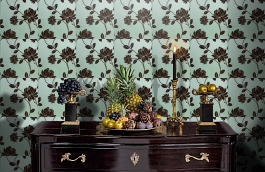 Обои 680803 фото в интерьере гостиной превью