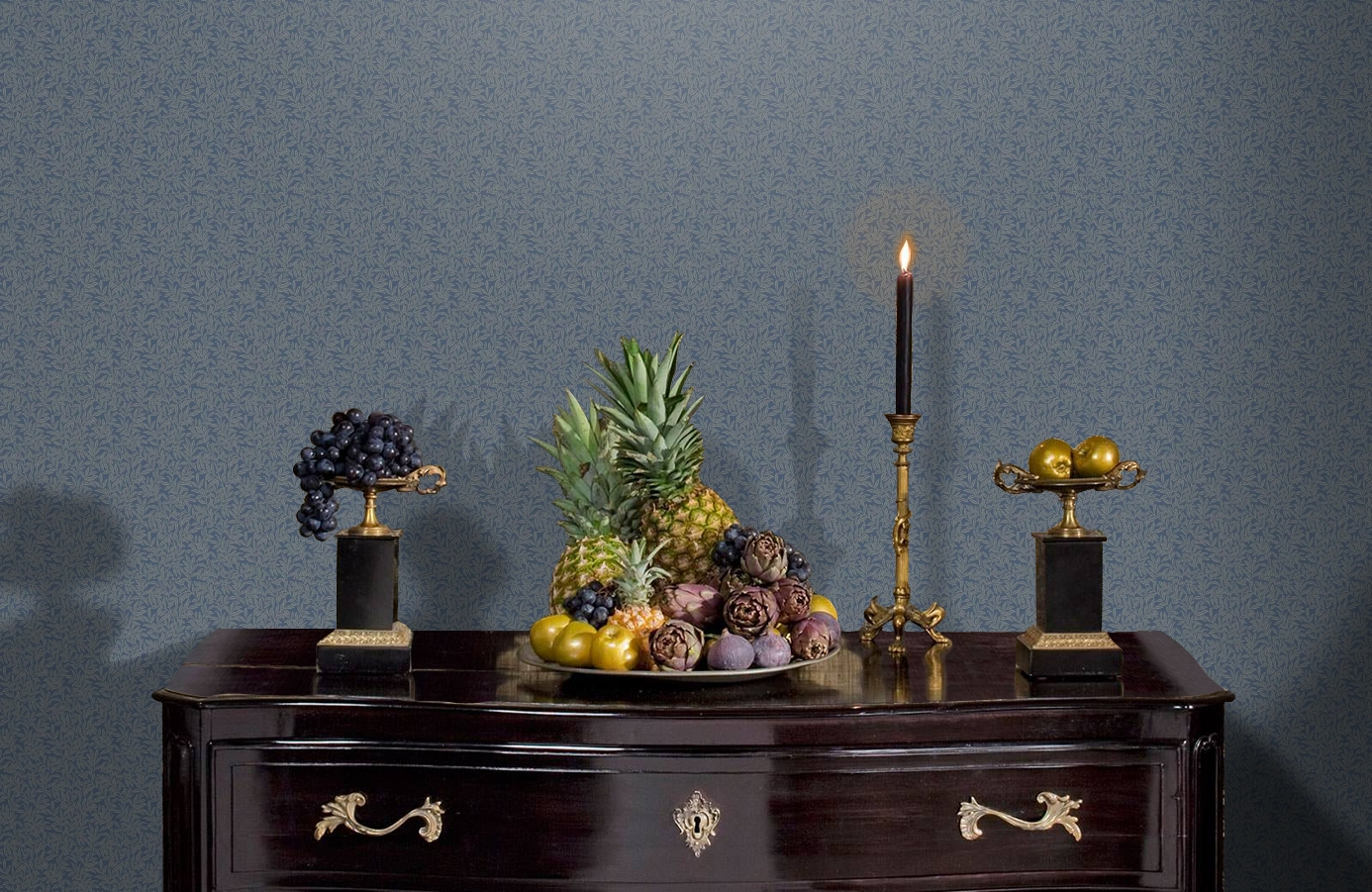 Обои KT20802 фото в интерьере гостиной