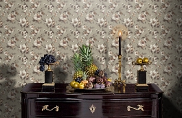 Обои LP00305 фото в интерьере гостиной превью