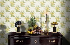 Обои 100/12059 фото в интерьере гостиной превью