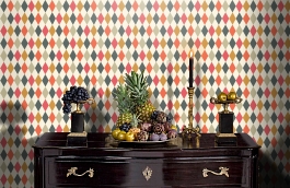 Обои 103/2006 фото в интерьере гостиной превью