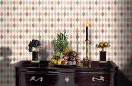 Обои 103/2009 фото в интерьере гостиной превью