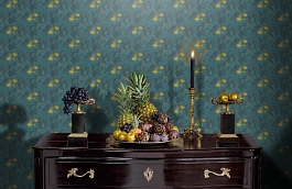 Обои 103/4018 фото в интерьере гостиной превью