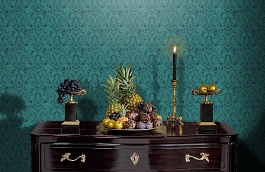 Обои 108/1005 фото в интерьере гостиной превью