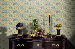 Обои 109/1005 фото в интерьере гостиной превью