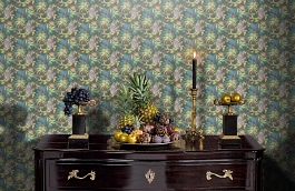 Обои 109/1006 фото в интерьере гостиной превью