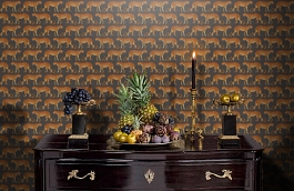 Обои 109/2008 фото в интерьере гостиной превью