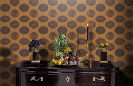 Обои 109/4022 фото в интерьере гостиной превью