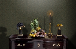 Обои 109/6032 фото в интерьере гостиной превью