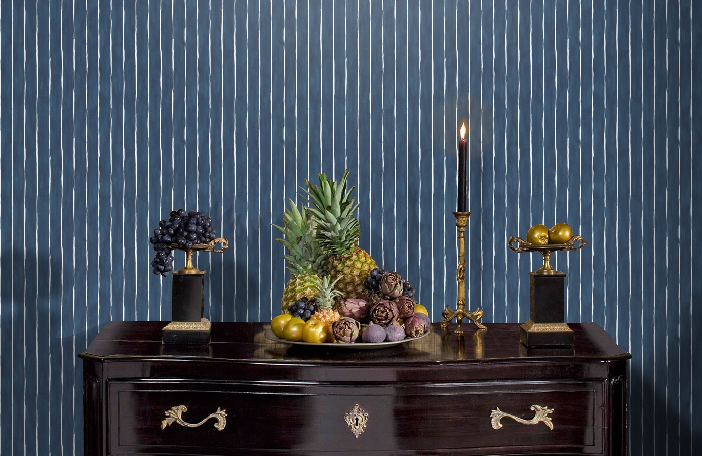 Обои 110/2007 фото в интерьере гостиной