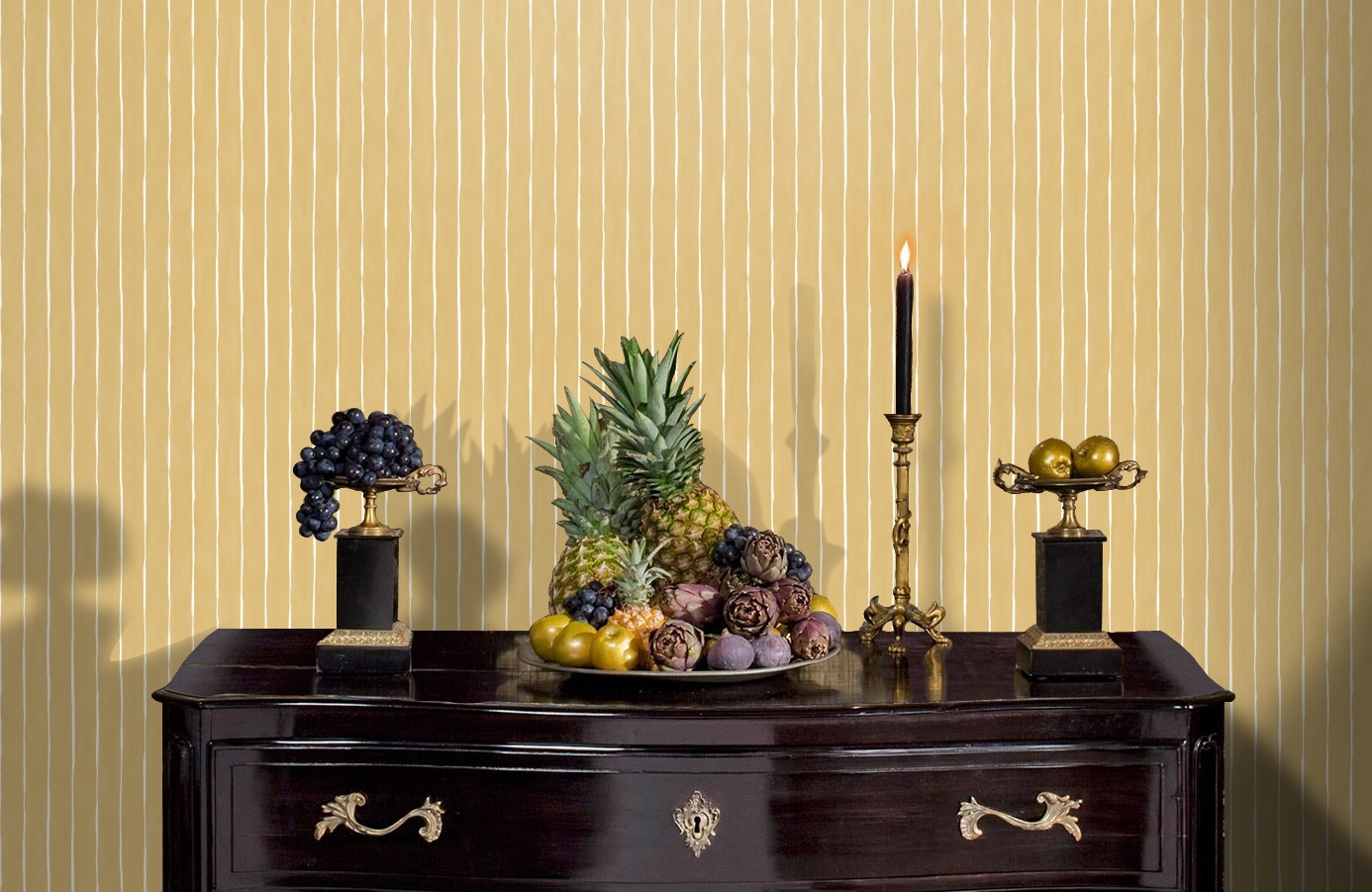 Обои 110/2010 фото в интерьере гостиной