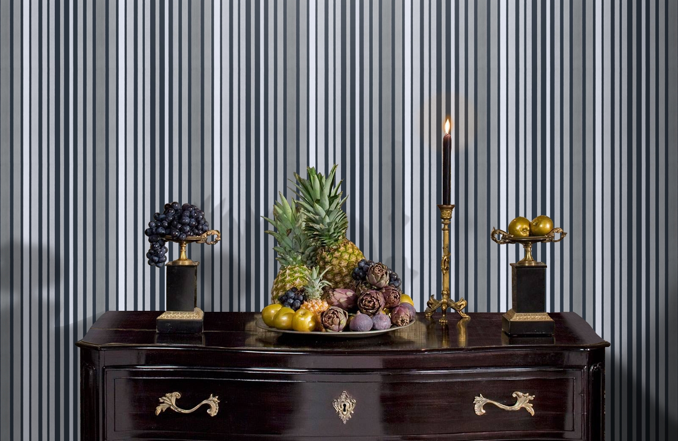 Обои 110/9043 фото в интерьере гостиной