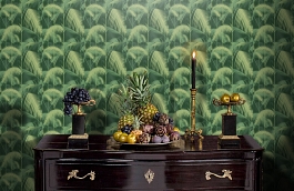 Обои 112/1003 фото в интерьере гостиной превью