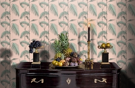 Обои 112/2005 фото в интерьере гостиной превью