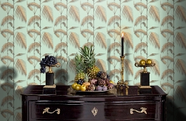 Обои 112/2006 фото в интерьере гостиной превью