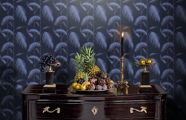 Обои 112/2008 фото в интерьере гостиной превью