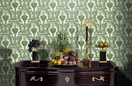 Обои 113/1004 фото в интерьере гостиной превью