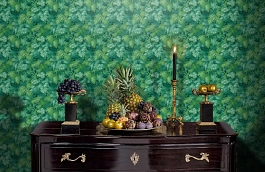 Обои 113/3009 фото в интерьере гостиной превью