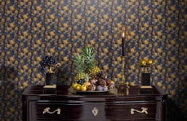 Обои 113/8024 фото в интерьере гостиной превью