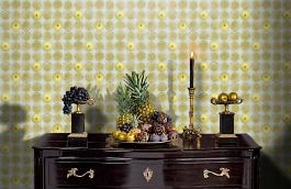 Обои 114-24048 фото в интерьере гостиной превью