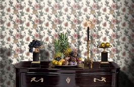 Обои 115/14043 фото в интерьере гостиной превью