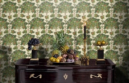 Обои 117-1001 фото в интерьере гостиной превью