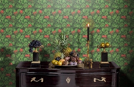 Обои 117-11033 фото в интерьере гостиной превью