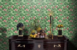 Обои 117-11034 фото в интерьере гостиной превью