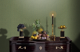 Обои 118-10021 фото в интерьере гостиной превью