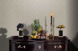 Обои 119-4022 фото в интерьере гостиной превью