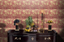 Обои 221C-05 фото в интерьере гостиной превью