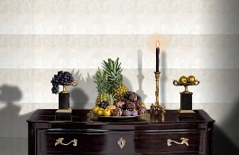 Обои 226C-02 фото в интерьере гостиной превью