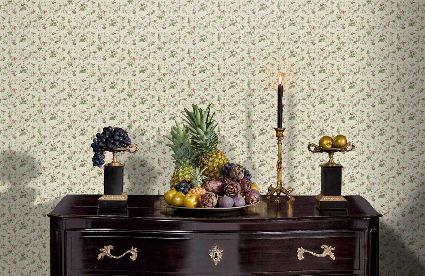 Обои 62/1002 фото в интерьере гостиной