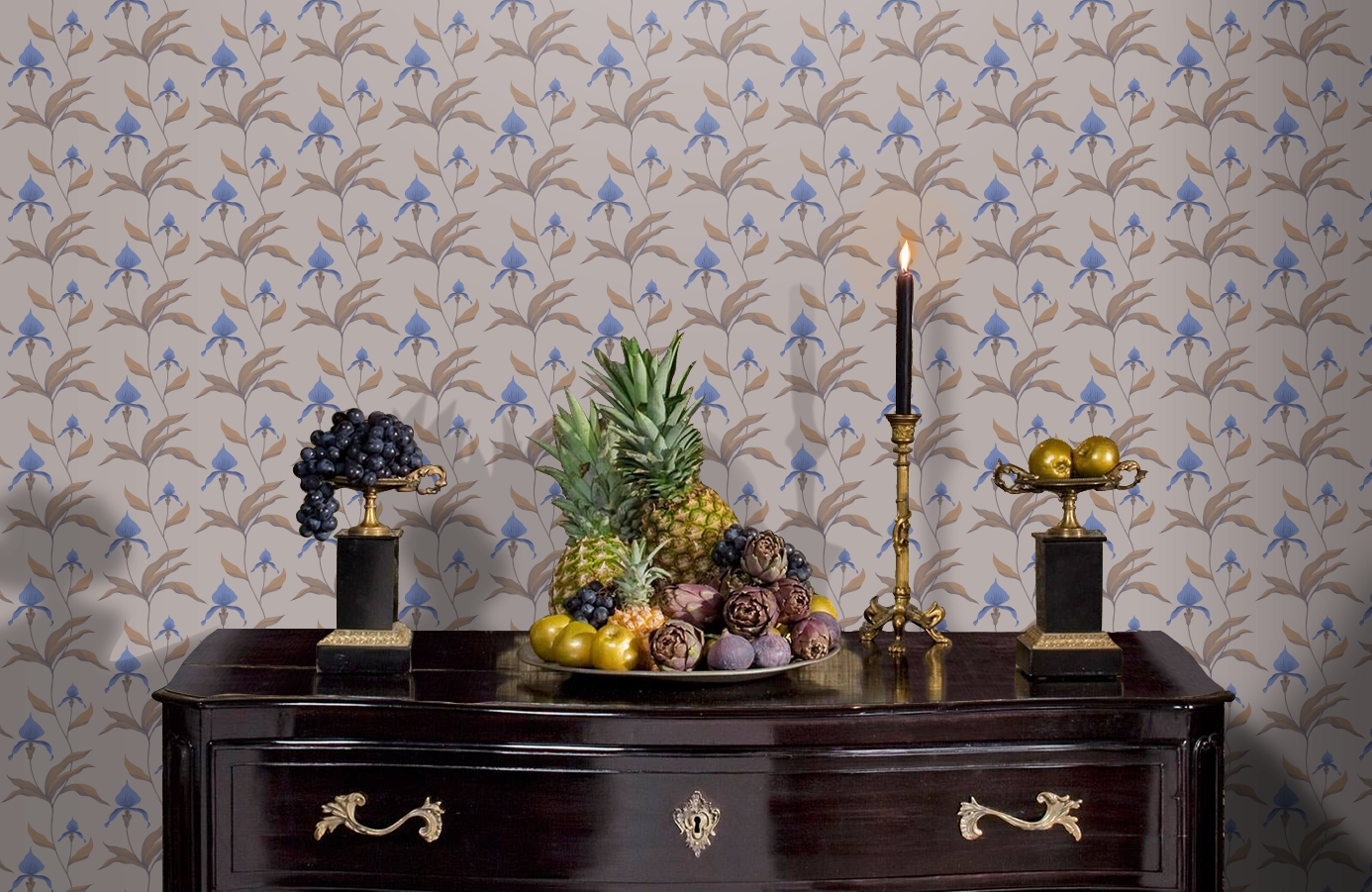 Обои 66/4032 фото в интерьере гостиной