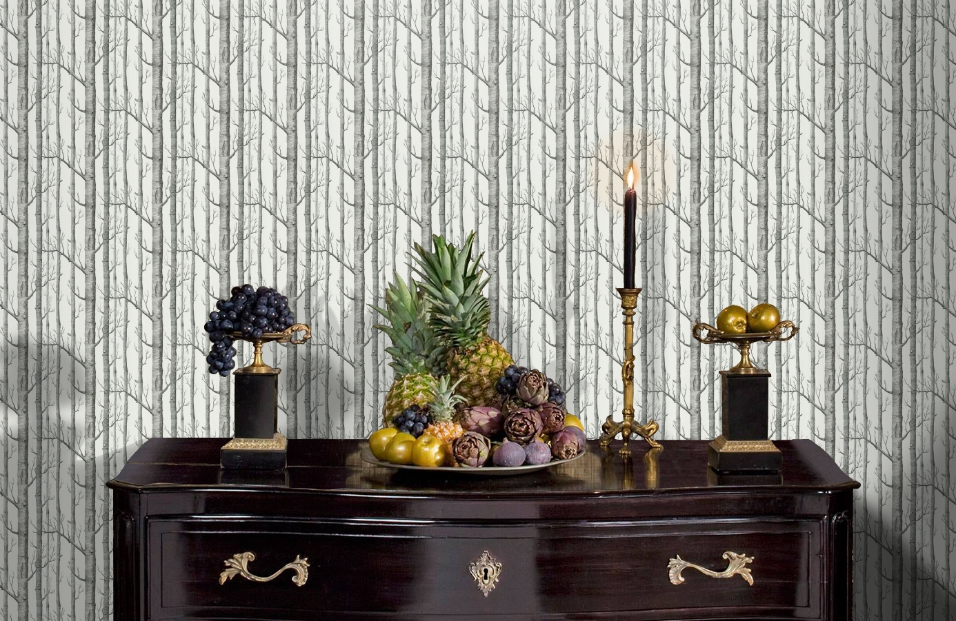 Обои 69/12147 фото в интерьере гостиной