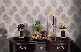 Обои 77/2004 фото в интерьере гостиной превью