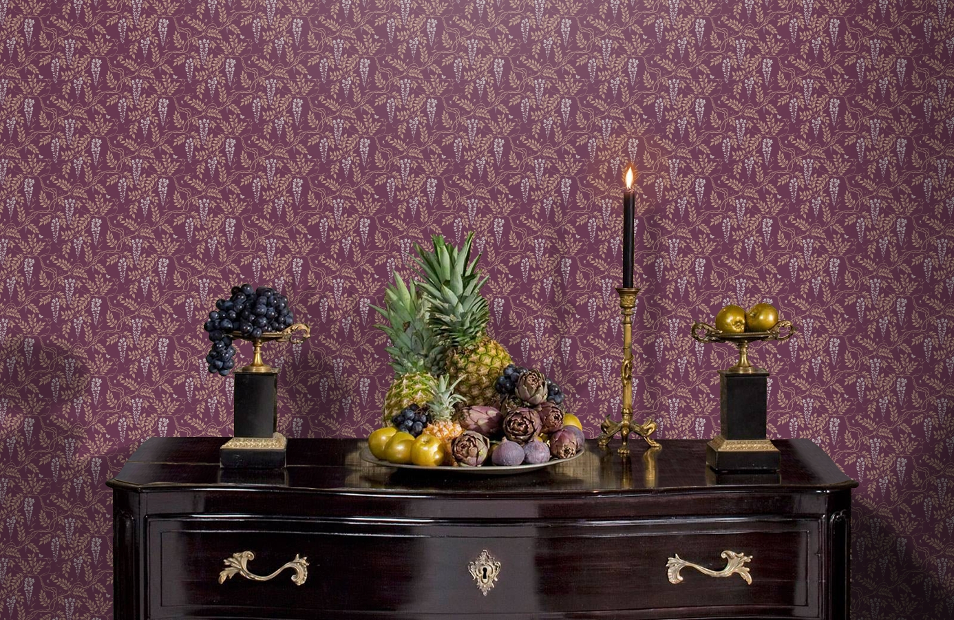 Обои 81/13057 фото в интерьере гостиной