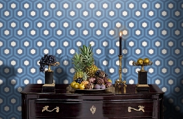 Обои 95-6035 фото в интерьере гостиной превью