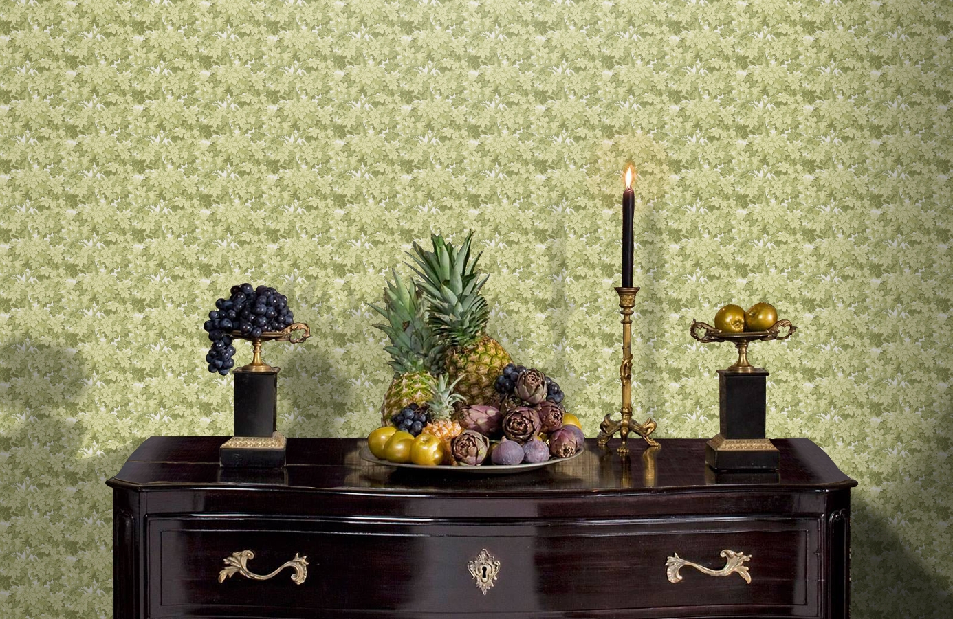 Обои 98/10046 фото в интерьере гостиной